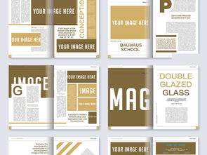 简约大气医院形象画册与健身器材招商手册设计大全